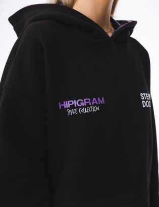 SD HIPIGRAM BLACK HOODIE