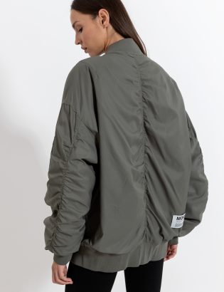 MONSTA green bomber jacket