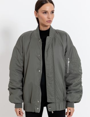 MONSTA green bomber jacket