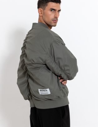 MONSTA green bomber jacket