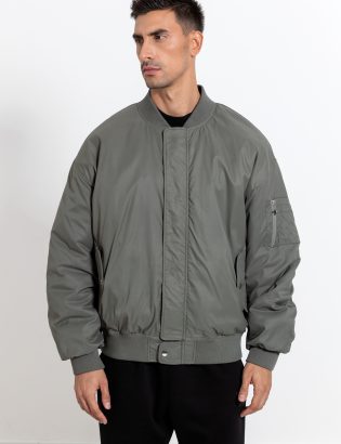 MONSTA green bomber jacket