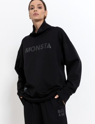 MONSTA black tracksuit woman