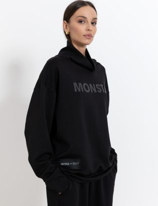 MONSTA black tracksuit woman