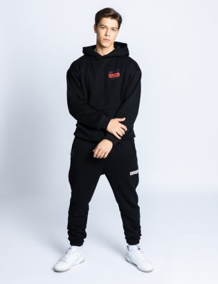 TEDDY HOODIE BLACK