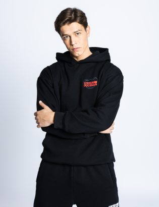 TEDDY HOODIE BLACK