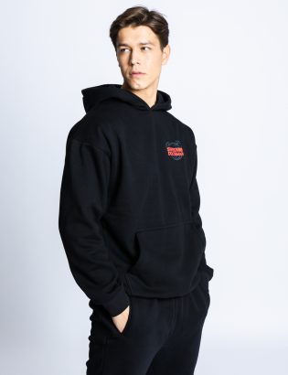 TEDDY HOODIE BLACK