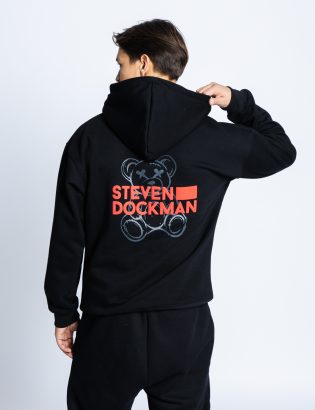 TEDDY HOODIE BLACK