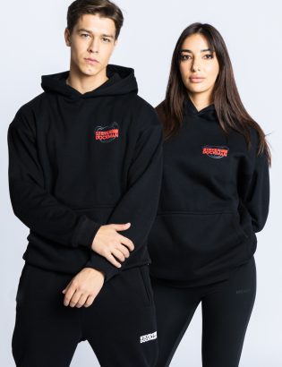 TEDDY HOODIE BLACK