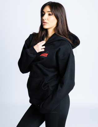 TEDDY HOODIE BLACK