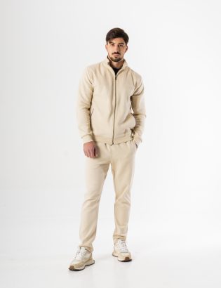 BEIGE TRACKSUIT