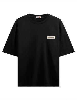 LABEL BLACK TEE